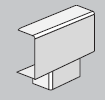 DKC In-Liner Тройник для TMU/TMC IM 25x17 W0 (536)