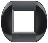 LivingLight Рамка овальная, 1 пост, цвет Дымчатый