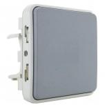 Переключатель промежуточный 10 AX - 250 В Legrand Plexo IP55 серый