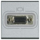 LivingLight Разъем HD15, цвет алюминий