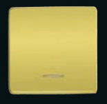 Клавиша широкая  с подсветкой, Bright Gold