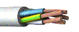 Провод соединительный ПВС 5х1.5 РЭК/Prysmain