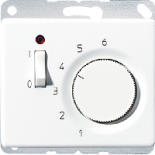 JUNG SL 500 Бронза Термостат комнатный, 10(4)А (TRSL231GB)