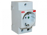 Розетка щитовая ABB M1173 2Р+N 16A