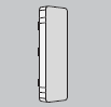 DKC In-Liner Заглушка LAN 120x80 W0 (878)