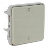 Переключатель двухполюсный 10AX - 250В Legrand Plexo IP55 белый