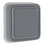 Переключатель однополюсный на два направления Legrand Plexo IP55 серый