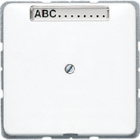 JUNG CD 500/CD plusБел Вывод кабеля с полем для надписи (CD590NAAWW)