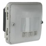 Датчик движения трехпроводный с нейтральным проводом Legrand Plexo IP55 белый/серый