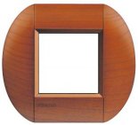 LivingLight Рамка овальная, 1 пост, цвет Американская вишня