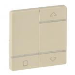 Лицевая панель радиоприемного выключателя, приводов жалюзи Legrand Valena LIFE MyHome Play Zigbee слоновая кость