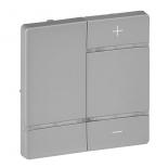 Лицевая панель радиоуправляющего устройства светорегуляторов Legrand Valena LIFE MyHome Play Zigbee алюминий