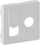 Лицевая панель розетки TV-RJ45 753055 Legrand Valena Life белая