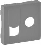 Лицевая панель розетки TV-RJ45 753055 Legrand Valena Life алюминий