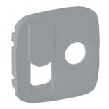 Лицевая панель розетки TV-RJ45 753055 Legrand Valena Allure алюминий