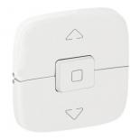Лицевая панель выключателя жалюзи 752029/752030 Legrand Valena Allure белая