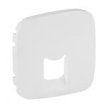 Лицевая панель одинарных розеток RJ45/RJ11 753042/753068/753070 Legrand Valena Allure белая