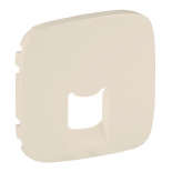 Лицевая панель одинарных розеток RJ45/RJ11 753042/753068/70 Legrand Valena Allure слоновая кость