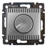 Светорегулятор (диммер) поворотный 1000Вт Legrand Valena Classic алюминий