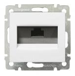 Розетка компьютерная одинарная RJ45 категории 5e UTP Legrand Valena Classic белая
