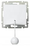 Кнопка со шнурком 10А 250В Legrand Valena Classic белая