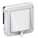 Датчик затопления 12В Legrand Plexo IP41 серый/белый