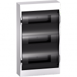 Бокс навесной с прозрачной дверцей Schneider Electric Easy9 на 36 (3х12) модулей с клеммниками N+PE