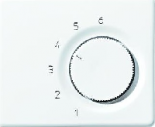 JUNG SL 500 БронзаНакладка термостатакомнатного(мех TR236U,TR246U) (SLTR236PLGB)