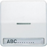 JUNG CD 500/CD plusЧерный Клавиша 1-я с/п с полем для надписи (CD590NAKO5SW)