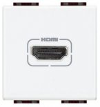 LivingLight Разъем HDMI, цвет белый