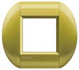 LivingLight Рамка овальная, 1 пост, цвет Лимон