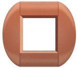 LivingLight Рамка овальная, 1 пост, цвет Сиена