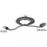 КАБЕЛЬ TWIDO/TSX37/57/ACC01(MINI-DIN - RJ45) <-> ВСЕ XBT С RJ45, 2.5M