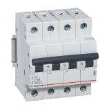 Автоматический выключатель Legrand RX3 4,5кА 50А 4-полюсный, характеристика C