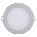 Светильник ДВО 1604 серебро круг LED 7Вт 4000 IP20