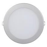 Светильник ДВО 1606 серебро круг LED 12Вт 4000 IP20