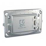 Розетка для электробритв Schneider Electric Unica Top алюминий