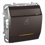Выключатель карточный Schneider Electric Unica Top графит