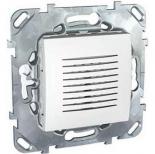 Звонок электронный Schneider Electric Unica белый
