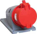 Розетка стационарная ССИ-115 16А-6ч/200/346-240/415В 3Р+РЕ+N IP44 MAGNUM ИЭК