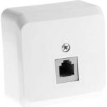 Розетка телефонная RJ11 Schneider Electric Этюд белая