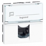 Розетка RJ45 Legrand Mosaic Кат.5е UTP 2М