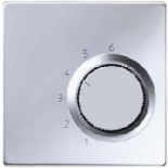 JUNG LS 990 АлюминийНакладка термостатакомнатного(мех TR236U,TR246U) (ALTR236PL)