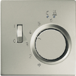 JUNG LS 990 Edelstahl Регулятор теплого пола, 10(4)А (FTRES231)