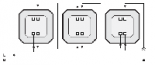 DKC Brava Бел Инвертор, RAL 9010 2 мод (76032B)