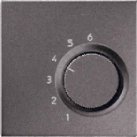 JUNG LS 990 АнтрацитНакладка термостатакомнатного(мех TR236U,TR246U) (ALTR236PLAN)