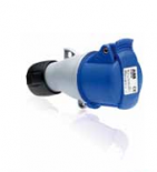 Розетка кабельная ICAT 232-C6, 32А, 2P+E, IP44, 6ч