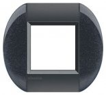 LivingLight Рамка овальная, 1 пост, цвет Антрацит