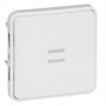 Механизм кнопки с подсветкой с антибактериальным покрытием Legrand Plexo серии Artic IP55 10A, белый