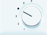 JUNG LS 990 БежНакладка термостатакомнатного(мех TR236U,TR246U) (LSTR236PL)